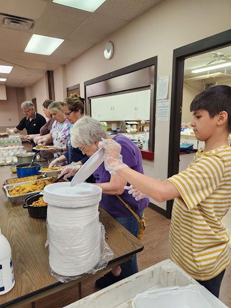 meal site volunteers